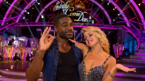 BBC Ore Oduba and Joanne Clifton