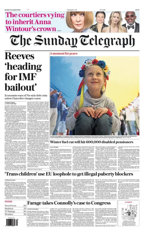  “Reeves 'heading for IMF bailout”.