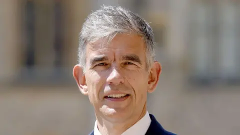 Close up of Matt Brittin's face
