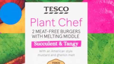  Plant Chef 2 Meat-free burgers with melting middle. Succulent and tangy with an American style mustard and gherkin melt