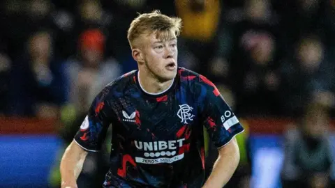 Rangers midfielder Connor Barron returned to Pittodrie for a 2-1 defeat on 30 October