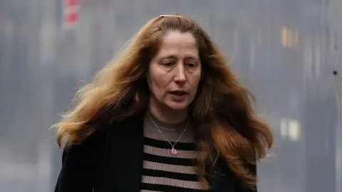 Isabel Vaughan-Spruce arrives at Birmingham Magistrates' Court
