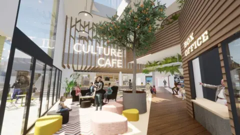 Embassy Theatre Artist's impression of theatre renovation 