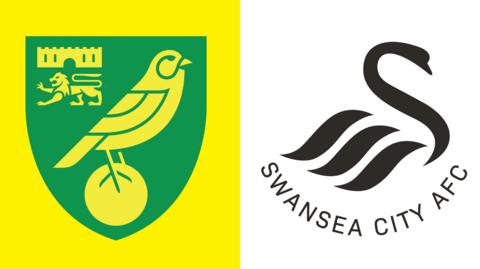 Norwich v Swansea graphic