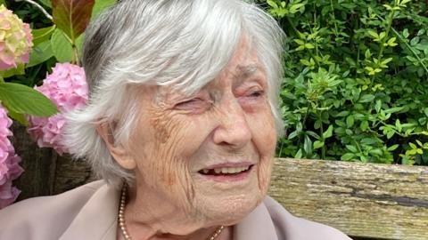 Doris Maslen, 100-years-old