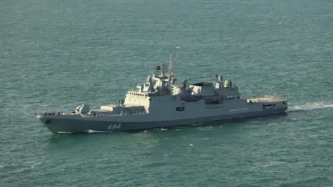 Russian frigate Admiral Grigorovich