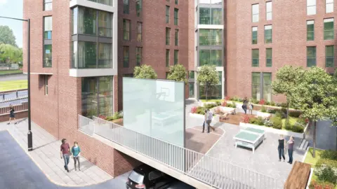 Integritas Property Group An artist's impression of Deakin's Yard