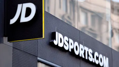 PA Media JD Sports sign