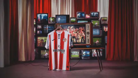 Brentford's new home kit 