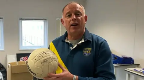 Carlisle United supporter liaison officer Simon Clarkson