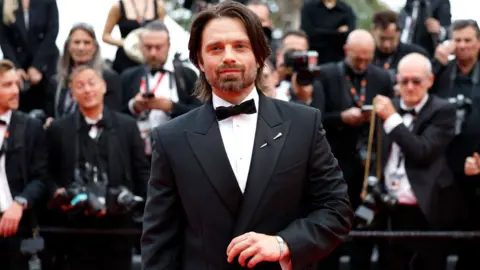 EPA Sebastian Stan attends 'The Apprentice' premiere during the 77th annual Cannes Film Festival, in Cannes, France, 20 May 2024. The movie is presented in competition at the festival which runs from 14 to 25 May 2024.