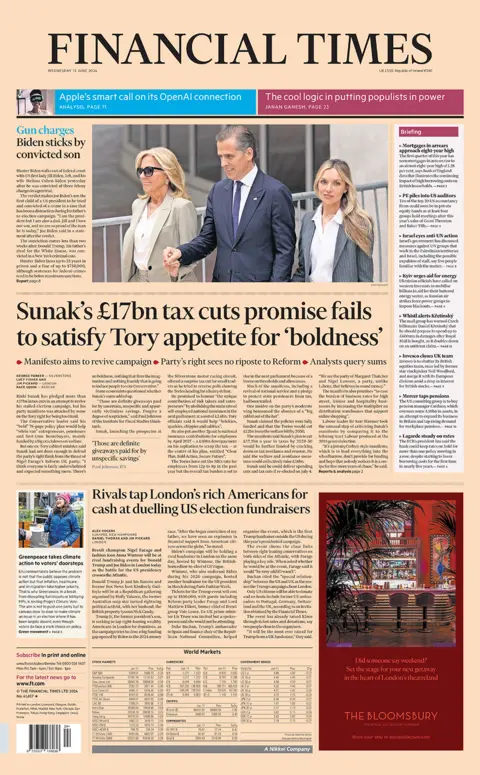  "Sunak’s £17bn tax cuts promise fails to satisfy Tory appetite for ‘boldness’"