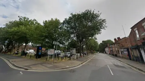 Google The corner of Grove Street and Normanton Road