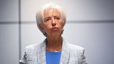 Getty images ECB president Christine Lagarde