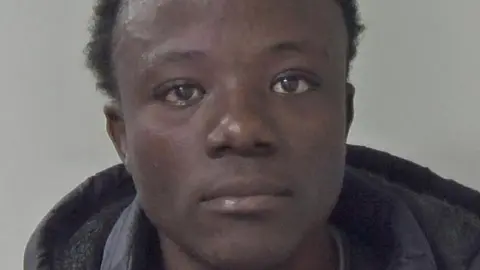 KENT POLICE A mugshot of Ibrahima Bah