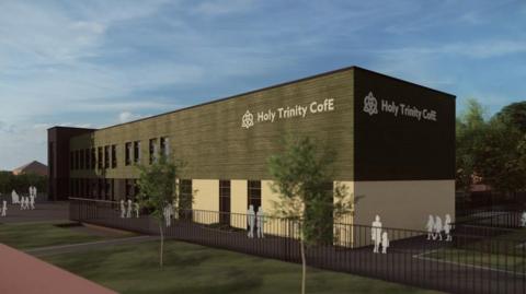 The proposed design for Holy Trinity CofE