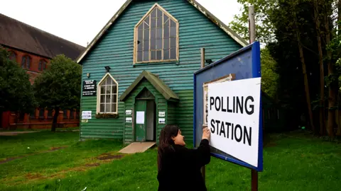 Reuters Polling station in Birmgham