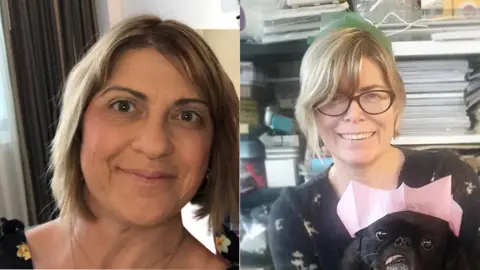 Family Photos Teachers Fiona Elias and Liz Hopkin