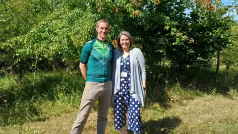 Green Light Trust Andrew Brooks and Lauren Shand of Green Light Trust