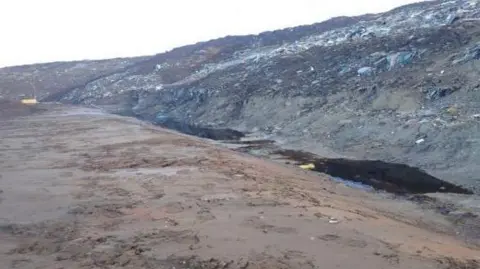 EA Image of the landfill before work was carried out