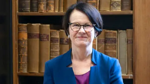 University of Nottingham A view of Professor Jane Norman in her office.