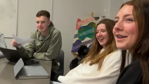 BBC Sixth form pupils