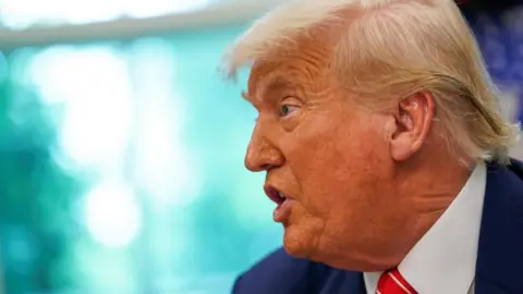 File image of US President Donald Trump in the Oval Office