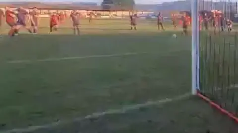 Footage of the incident that led to Tom Taylor's suspension