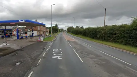 Google The A1079 at Hayton