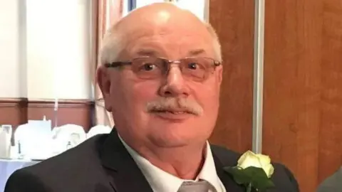 Handout Roger Leadbeater, a man in his 70s with short grey hair and a grey moustache