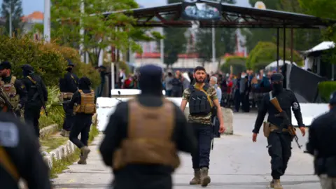 Syria’s new security forces in Latakia province, Syria