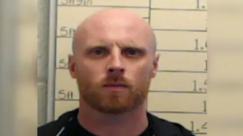 Mug shot of Martin Jackson, a convicted prisoner. 