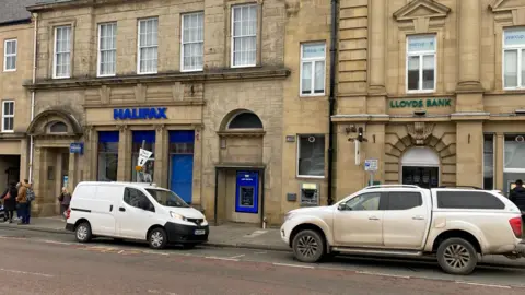 BBC Lloyds and Halifax in Alnwick