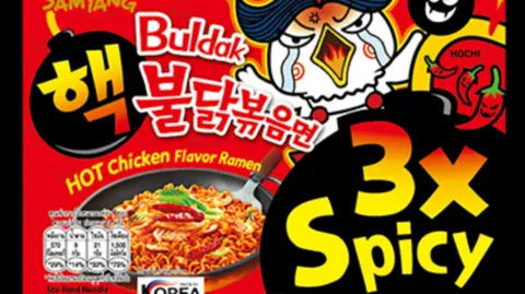 SAMYANG A picture of the 3x Spicy Budak ramen