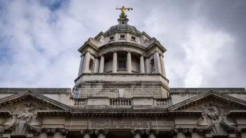 Getty Images The front view of a law court. 