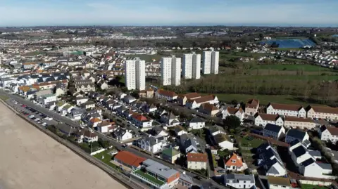BBC Aerial east coast of Jersey homes