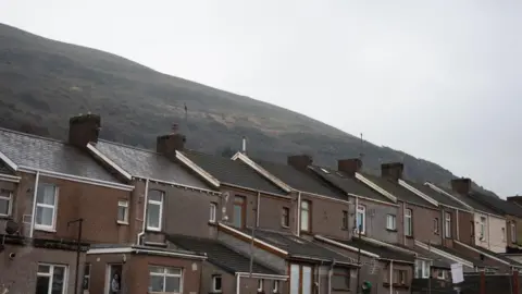 Getty Images Housing in Port Talbot, which is in the most affordable county in Wales