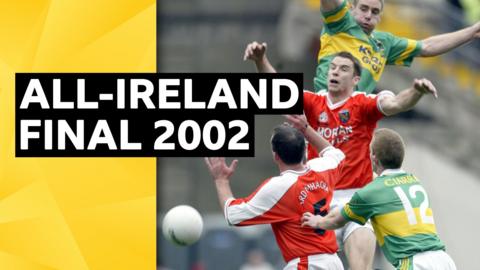 Armagh v Kerry in the 2002 All-Ireland final