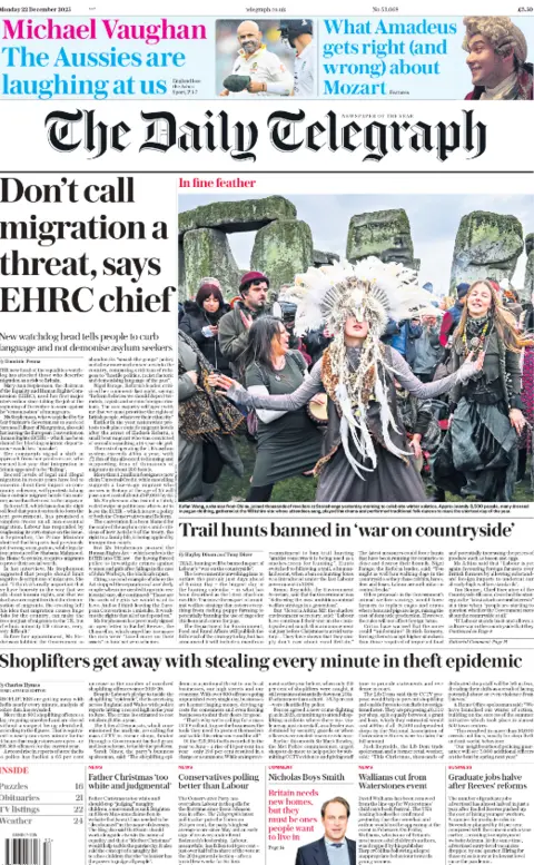  "Don't call migration a threat, says EHRC chief"