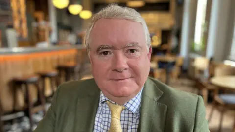 Steve Hubbard/BBC Peter McDonald