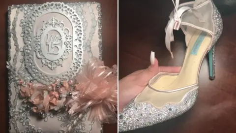 Ariana Diaz Signing book and shoe