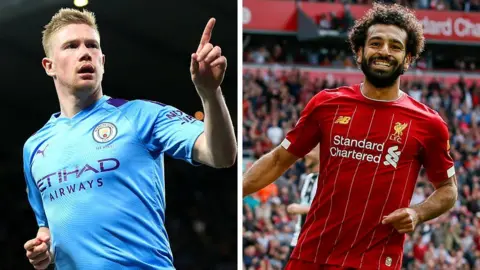 Getty Images Mo Salah and Kevin de Bruyne