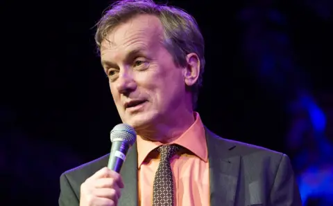 Alamy The comedian and actor, Frank Skinner says he developed his love of poetry while studying English at Birmingham Polytechnic