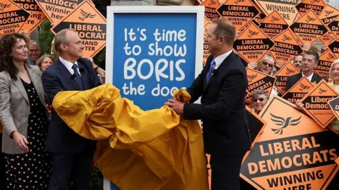 Ed Davey and Richard Foord