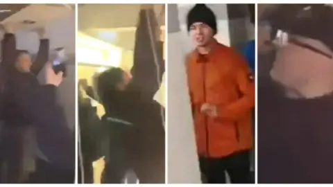 Avon and Somerset Police CCTV stills of four men police want to chat with