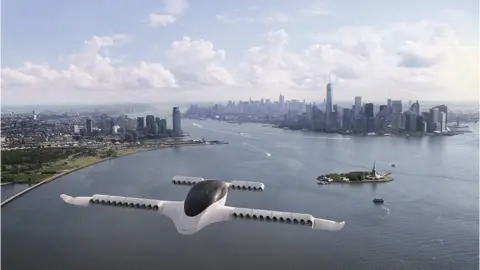 Lilium Lilium eVTOL aircraft