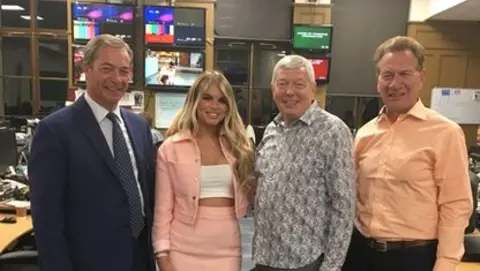 Nigel Farage, Hayley Hughes, Alan Johnson and Michael Portillo