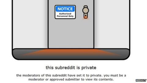 Reddit in uproar after staff sacking - BBC News