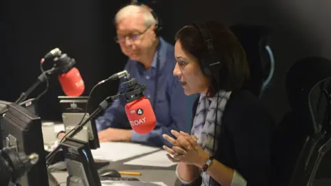 John Humphrys and Mishal Husain