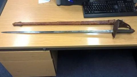 Thames Valley Police Ceremonial sword